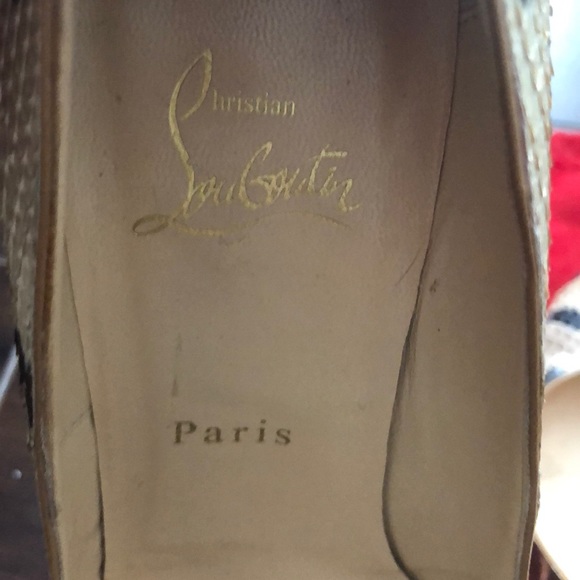 Louboutin python pumps - Picture 4 of 7